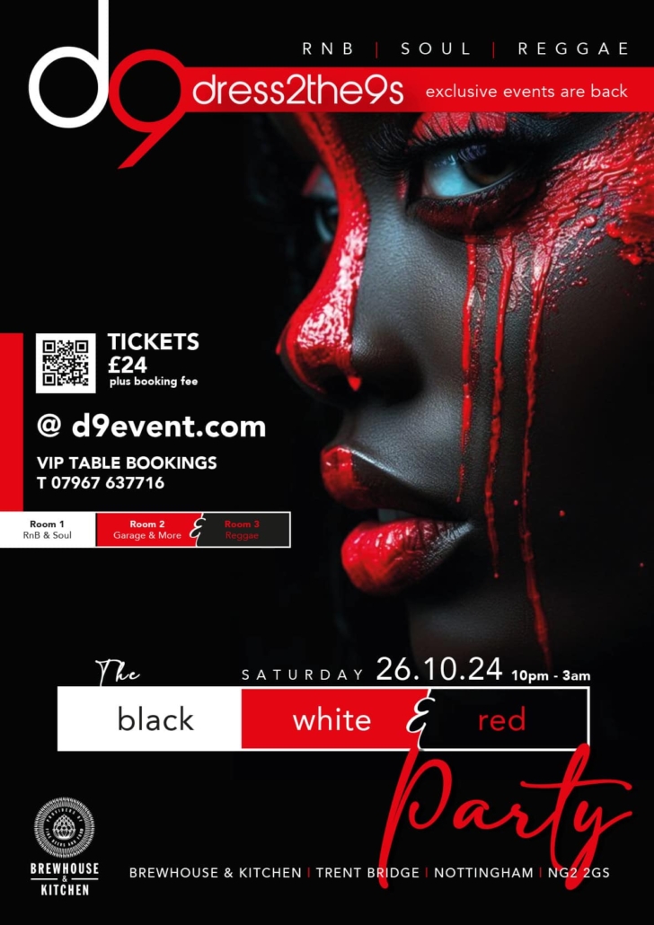 Red, Black White Party